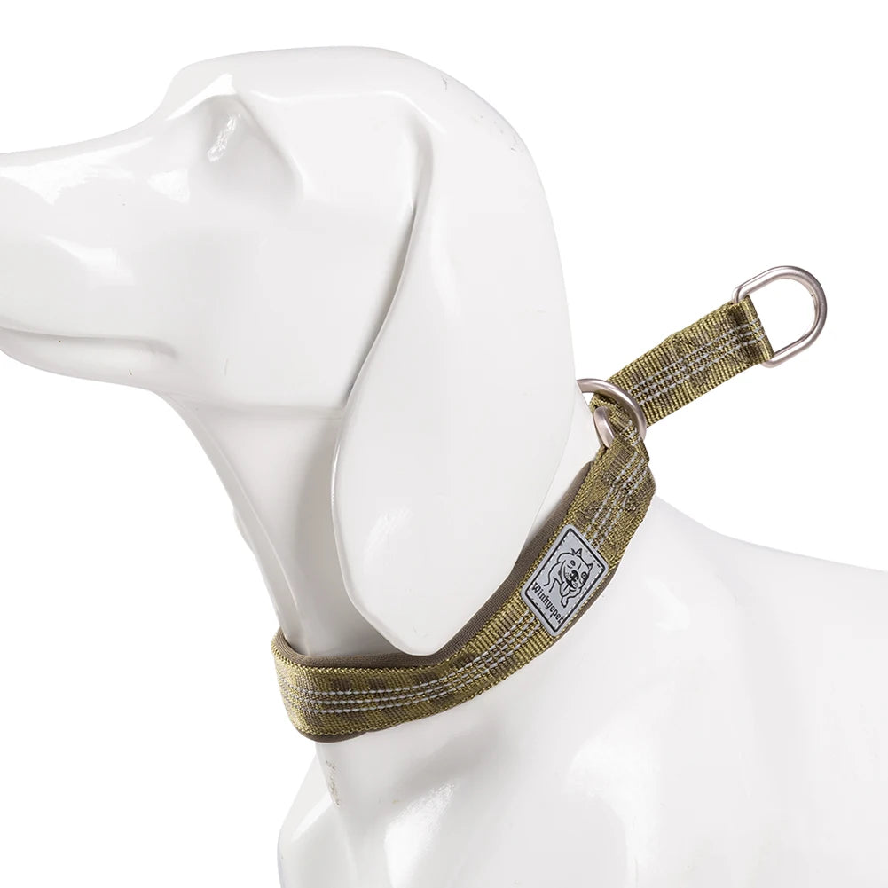 TRUELOVE Pet Collar Nylon Webbing P-chain Explosion-proof Neoprene Padding Pets Running Training Large Medium Small Dogs YC1851