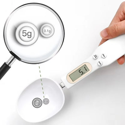 1pcs Electronic Measuring Spoon Scale Kitchen Tools Portable Electronic Scale LCD Digital Measuring Food Digital Spoon Scale