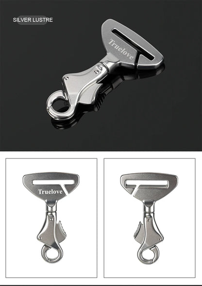 Truelove Pet All Car Seat Belt Safety Buckle with Collar or Harness High-quality Lightweight Aluminium Alloy Portable TLM1993