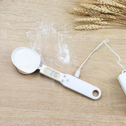 1pcs Electronic Measuring Spoon Scale Kitchen Tools Portable Electronic Scale LCD Digital Measuring Food Digital Spoon Scale